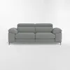 SOFÁ ELECTRICO TECH GRIS 3 CUERPOS - Sillones y sofás, Uruguay | Viasono, vista 2 de 5