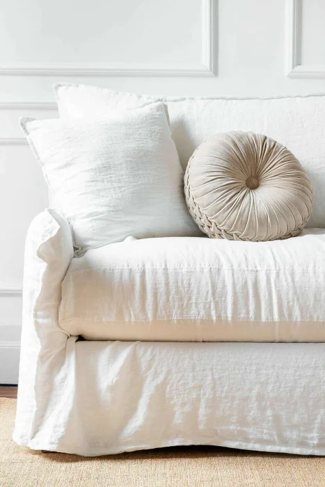 SILLON ALMA XL LINO BLANCO - 2.80 MTS en Blanco - Sillones y sofás, Uruguay | La Iberica, vista 14