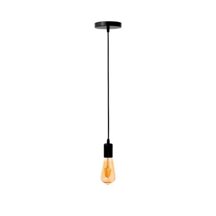 Lámpara Colgante Decorativa Rainbow Negra en Negro - Lámparas colgantes, Uruguay | Unilux