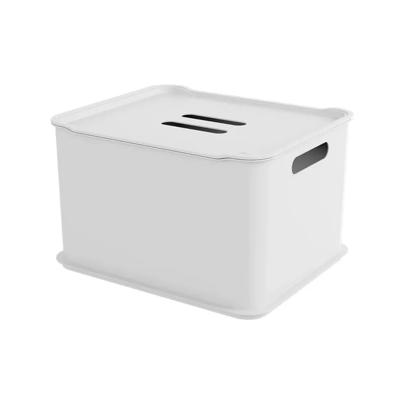 CAJA PVC CON TAPA en Blanco - Canastos, Uruguay | Scaparate