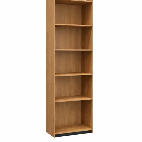 BIBLIOTECA MAREA 5 ESTANTES CARVALHO DAKAR 700 en Madera natural - Bibliotecas, Uruguay | Alfa Ventas