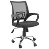 SILLA MESH NEGRA CON REGULADOR en Negro - Escritorios y sillas de escritorio, Uruguay | Alfa Ventas, vista 1 de 2