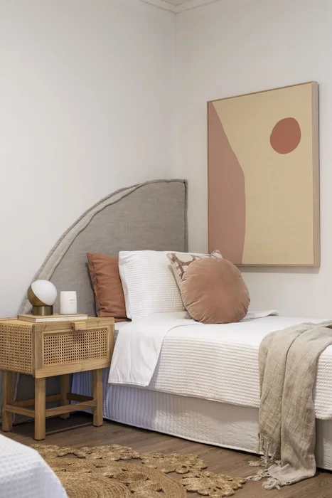 Respaldo tapizados exclusivos en Verde - Dormitorio, Uruguay | Pieza Clave, vista 9