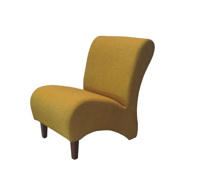 Butaca July - Muebles Da Vinci en Mostaza - Butacas, banquetas y puffs, Uruguay | Muebles Da Vinci
