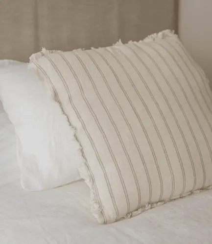 ALMOHADON LINO NATURAL en Beige - Textiles, Uruguay | Masinfinito Casa