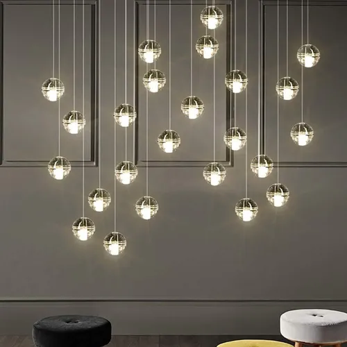 LUMINARIA DE TECHO ICE BALLS NATURAL - Lámparas de mesa, Uruguay | Viasono