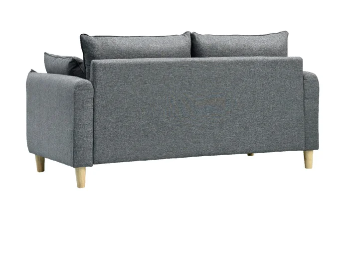 Sofa 3 cps BIG OSLO - Gris Oscuro en Gris - Sillones y sofás, Uruguay | Finkel, vista 4