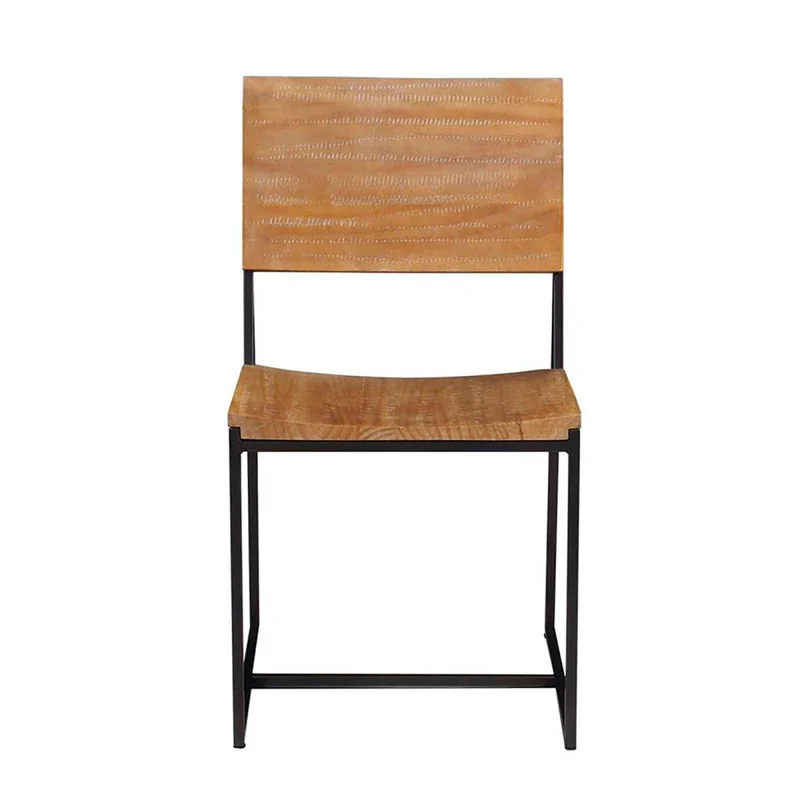 Silla De Comedor Madera-y-metal Natural-beige York en Madera natural - Sillas, Uruguay | Divino, vista 3