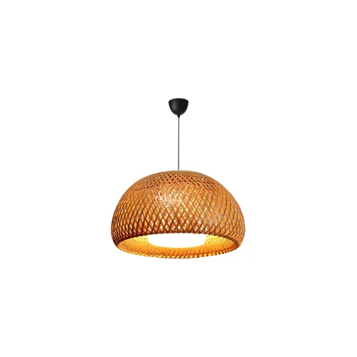 Lámpara Colgante Fibra Natural Bambú Diámetro 30cm - Lámparas colgantes, Uruguay | Berna home