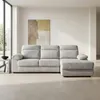 Rinconera Owen - Tela Microfibra - Chaise derecho - 12073 (Greige) en Beige - Sillones y sofás, Uruguay | NYR, vista 2 de 6