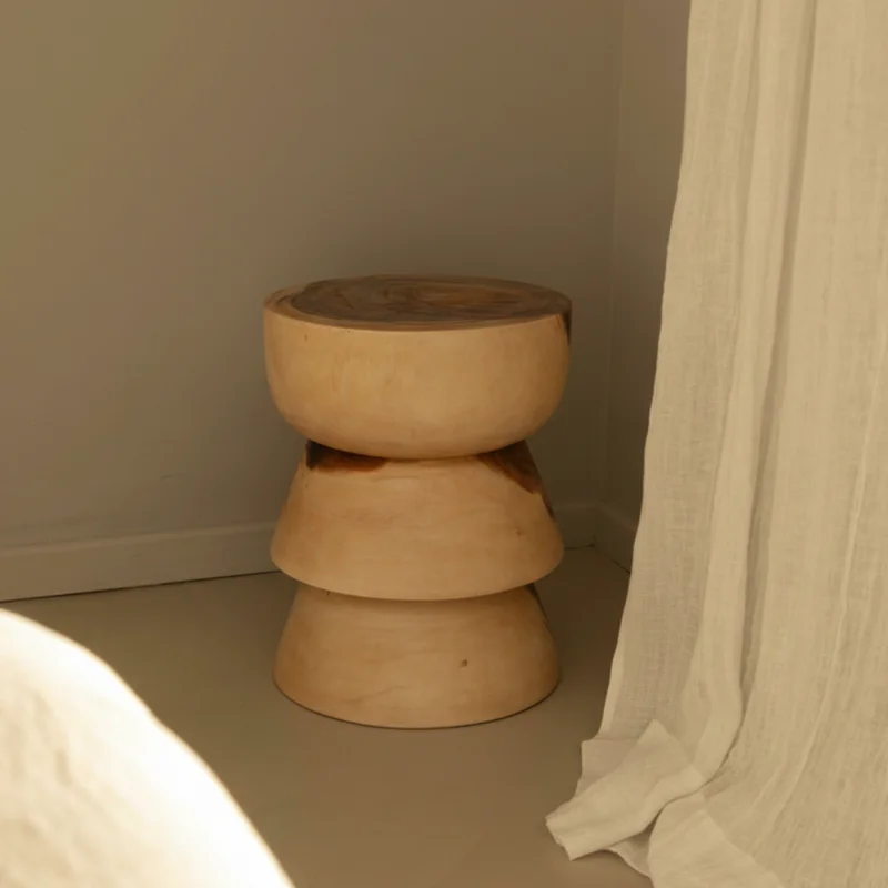 Mesa de Arrime de Teca Kata | Casakos Uruguay en Madera natural - Butacas, banquetas y puffs, Uruguay | Casakos, vista 4
