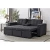 Sofa Cama 2 Cuerpos Con Vasera Apertura Frontal en Gris - Sillones y sofás, Uruguay | Soy Hogar, vista 3