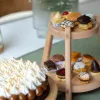 Mini torre de madera para mesas – doble plato - Decoración, Uruguay | Dreams On Time, vista 7 de 12