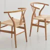 Silla WISHBONE en Madera - Natural en Madera natural - Sillas, Uruguay | Finkel, vista 3 de 5
