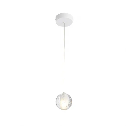 Colgante led esfera efecto flotante 5W en Blanco - Lámparas colgantes, Uruguay | Iluminica