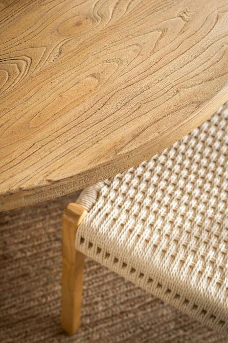 MESA COMEDOR NORDICA - OLMO NATURAL - 1.20 MTS en Madera natural - Mesas de comedor, Uruguay | La Iberica, vista 19