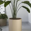 Macetero Cilindro 40 Beige Alto 40cm x 40cm diametro, 50 lts en Beige - Macetas, Uruguay | Champagne Home, vista 3 de 3