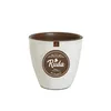 MACETA CERAM ZAFIRO RUDA MESTIZA D14/H13CM - Macetas, Uruguay | Koz, vista 1 de 2