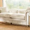 SILLON CHESTERFIELD - LINO ANTIMANCHAS en Off-white - Sillones y sofás, Uruguay | La Iberica, vista 1 de 29