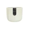 MACETA SPELLO PILASTRI BLANCA 15X15CM en Blanco - Macetas, Uruguay | Decohogar, vista 4 de 4