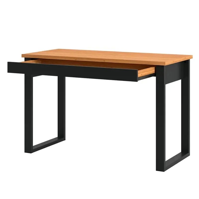 Escritorio Industrial 118cm con Cajon 100% MDF - Linea Factory en Multicolor - Bibliotecas, Uruguay | Balton, vista 6