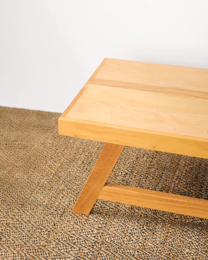 MESA RATONA FORMOSA 120x60 en Madera natural - Mesas de living, Uruguay | Fundamento Muebles, vista 2