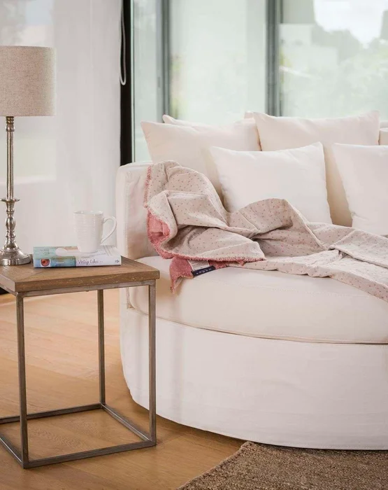 SILLON MANUELA REDONDO - 1.50 MTS en Blanco - Sillones y sofás, Uruguay | La Iberica, vista 5