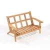SOFA LOTUS 2 LUGARES ACQUABLOCK CRUDO 144x87x86CM JATOBA - Muebles para el exterior, Uruguay | Vinibel, vista 5 de 10