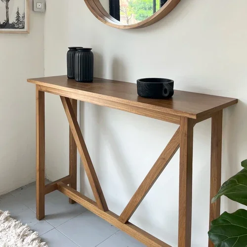 Recibidor Geranio en Madera natural - Aparadores y recibidores, Uruguay | Decoquadra, vista 3