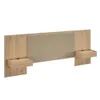 Respaldo Queen con mesa de luz Tapizado - Nordik - Text Frizz - Respaldos de cama, Uruguay | Ecowood, vista 1 de 3