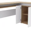 Escritorio Rinconero – Blanco - Escritorios y sillas de escritorio, Uruguay | RM Muebles y Deco, vista 3 de 4