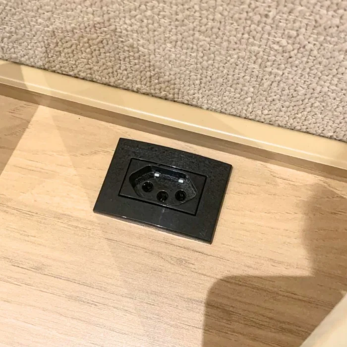Respaldo Queen con mesa de luz Gael - Moderna - Hanover en Marrón - Respaldos de cama, Uruguay | Rústico Hogar, vista 4