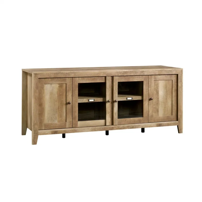 Rack 4 Puertas - Sauder - Linea Dakota Pass en Madera natural - Muebles para TV, Uruguay | Ecowood