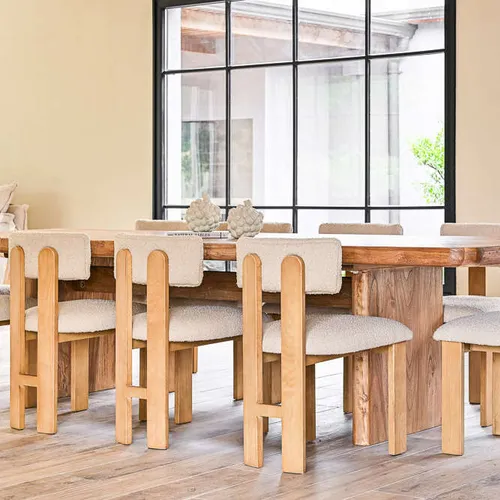 MESA COMEDOR ATHENA - 3.00 X 1.00 MTS - Mesas de comedor, Uruguay | La Iberica