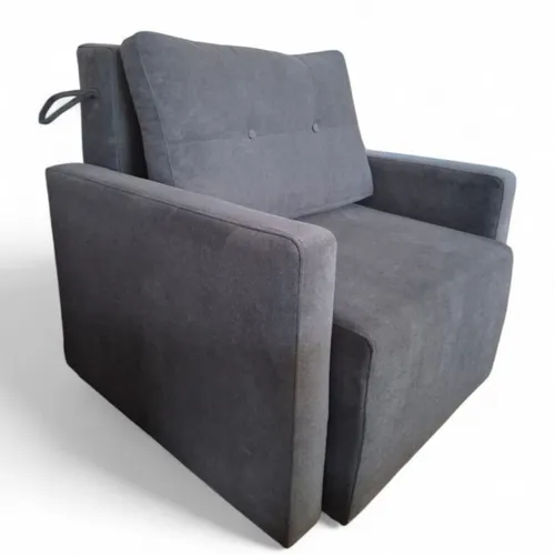 Sofacama Butaca da vinci - Muebles Da Vinci en Gris - Butacas, banquetas y puffs, Uruguay | Muebles Da Vinci