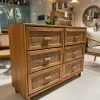 Comoda 6 cajones en Madera natural - Muebles para TV, Uruguay | FMB, vista 1 de 6