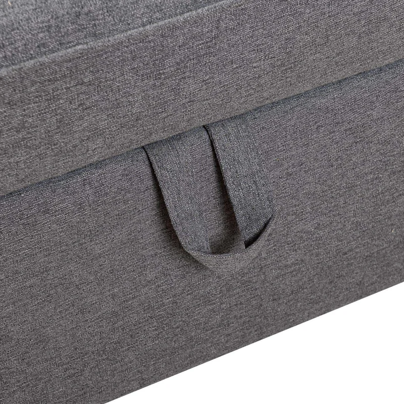 Sofá Cama 2 Cuerpos Tela Gris Miley Gris Osc en Gris - Sillones y sofás, Uruguay | Divino, vista 9