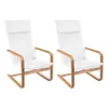 Promo 2 Sillones Flex - Natural en Blanco - Butacas, banquetas y puffs, Uruguay | La Cueva Muebles, vista 2 de 3
