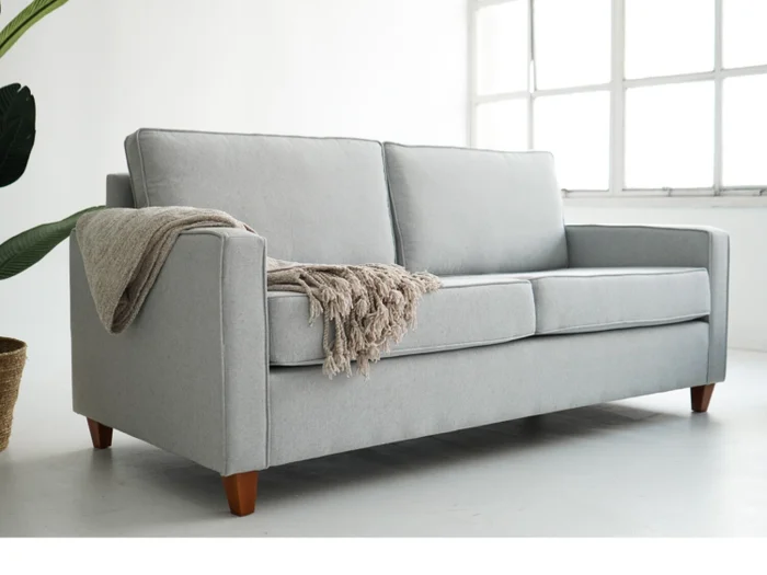 Sofá 2 cps DESIREE - Gris PREVENTA en Gris - Sillones y sofás, Uruguay | Finkel, vista 4