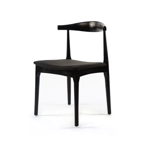Silla Elbow - Negra en Negro - Sillas, Uruguay | Walnut