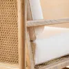 BUTACA PACIFIC - FRESNO NATURAL Y ESTERILLA en Off-white - Butacas, banquetas y puffs, Uruguay | La Iberica, vista 10 de 17