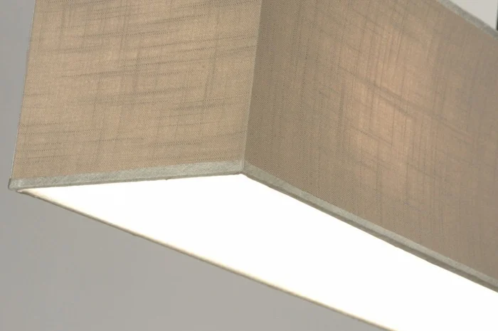 Colgante rectangular taupe en Beige - Lámparas colgantes, Uruguay | La Perla, vista 3