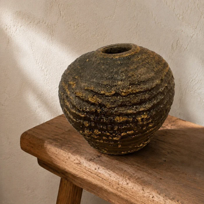Jarrón Lumia en Marrón - Decoración, Uruguay | Camino a Casa