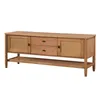 Rack Toulouse 150cm - Madera Natural de Gomero - Muebles para TV, Uruguay | Berna home, vista 1 de 11
