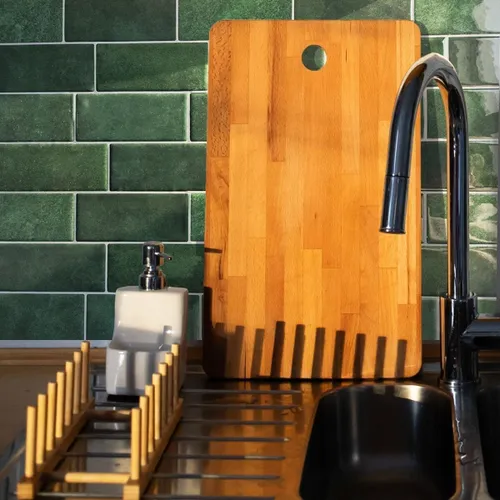 Azulejos adhesivos para cocina baño diseño ladrillo 10uds - Verde - Decoración, Uruguay | Buho Store