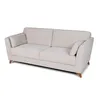 Sofá Capri - Tela Microfibra - 3 cuerpos - Kruger 02-152 (Beige) en Beige - Sillones y sofás, Uruguay | NYR, vista 6 de 6