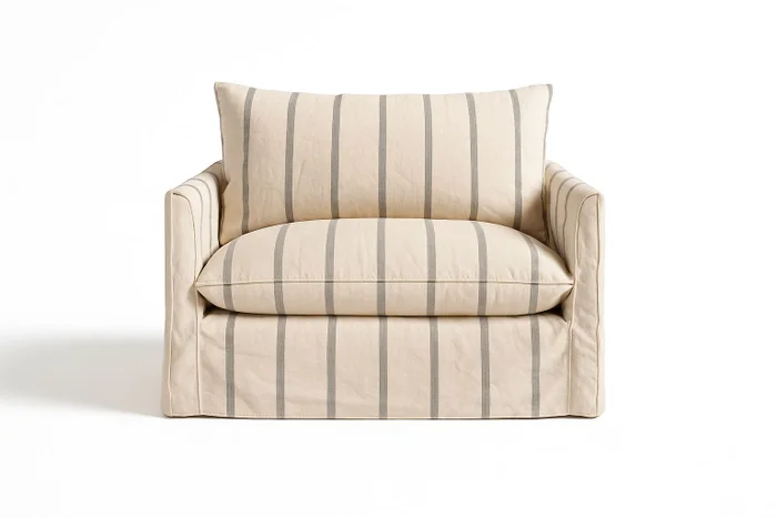Butaca con funda a rayas en Multicolor - Sillones y sofás, Uruguay | Pieza Clave, vista 12