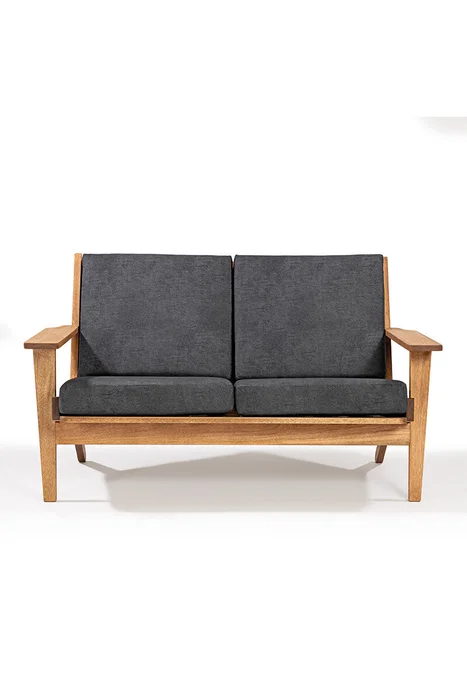 SOFA LOTUS 2 LUGARES ACQUABLOCK NEGRO 144x87x86CM JATOBA - Muebles para el exterior, Uruguay | Vinibel, vista 2