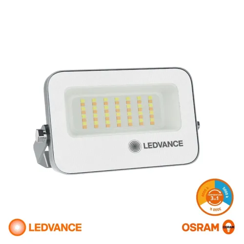 Foco LED LEDVANCE Compact IP66 20W CCT Blanco en Blanco - Lámparas colgantes, Uruguay | Unilux