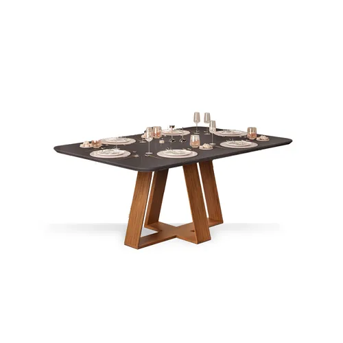 Mesa de comedor Rectangular 160 - Celeste - Freijo/Ceniza Urbano - Mesas de living, Uruguay | Concetto Casa